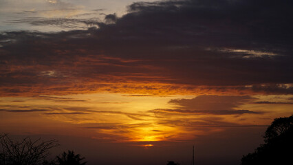 Fototapeta na wymiar Sunset Phuket Island, Thailand