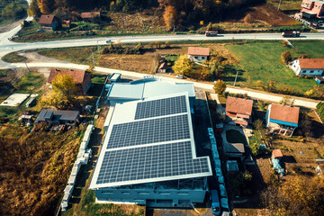 Modern Solar Roof Setup in Europe