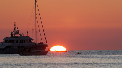 Nai Harn Sunset Beach, Phuket Island, Thailand