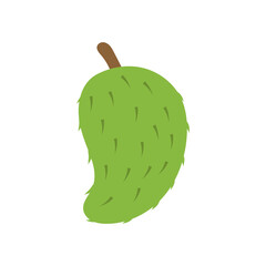Soursop icon design template vector isolated illustration