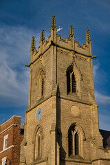 The former St Michael church on the corner of Bridge Street Chester,UK.