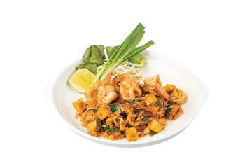 Thai style noodles , Pad thai