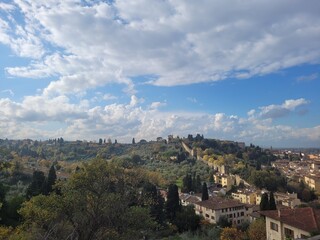 Fototapeta na wymiar Landscape Italy Florence