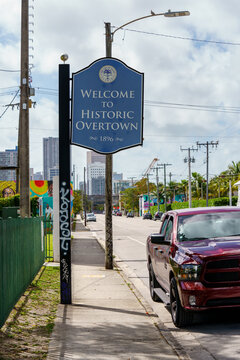 Photo Welcome to Historic Overtown 1896 Miami sign