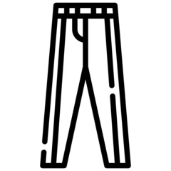 JEANS line icon,linear,outline,graphic,illustration