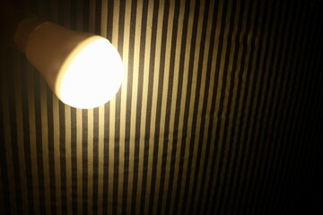 spotlight on the wall