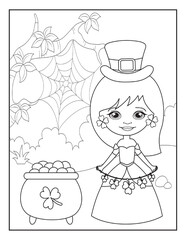 St. Patrick's Day Coloring Book Pages for Kids, St Patricks Day Coloring Pages For Kids