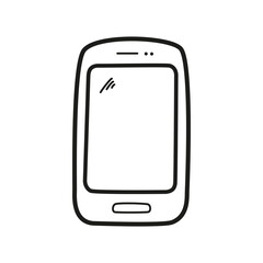 Mobile phone icon. Phone call icon symbol for web and mobile app. Vector.