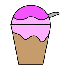 shaved ice icon