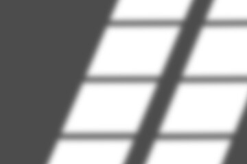 Shadow photo- overlay on white. Product presentation, backdrop and mockup layer