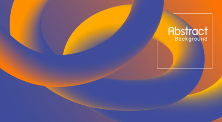 Abstract fluid background design 3d vector illustration