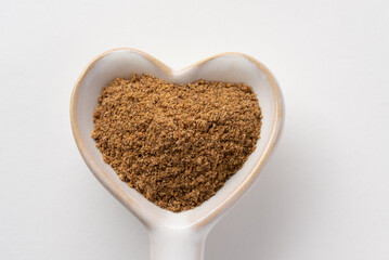 Tandoori Seasoning on a Heart Shaped Spoon