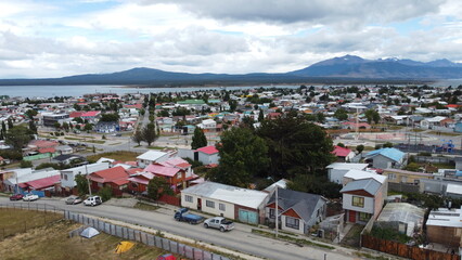 Fototapeta na wymiar Puerto Natales - Patagonia - Chile