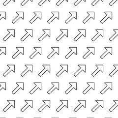 set of arrows pattern design 