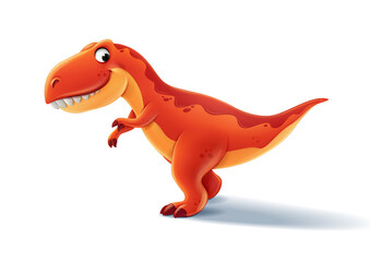 tyrannosaurus cartoon vector