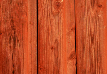 Traditional red painted planks of a Swedish house. Usable as texture or background