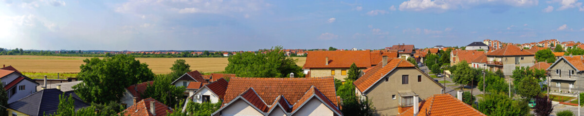Obraz premium Borca Belgrade panorama