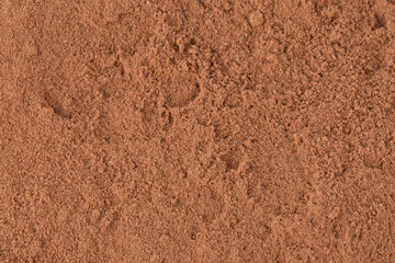 cocoa powder closeup background