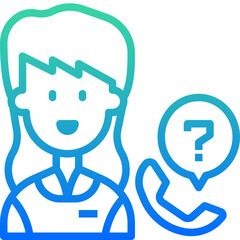 call center icon