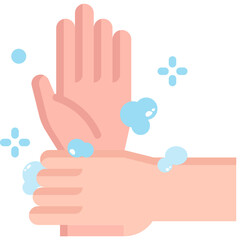 Obraz premium hand washing icon