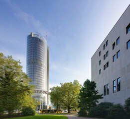 Der RWE-Turm in Essen - obrazy, fototapety, plakaty