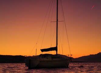 Sunset in Switzerland
