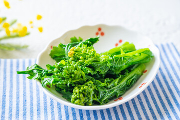 菜の花のおひたし