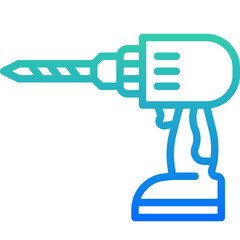 Obraz premium drill icon