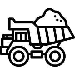 dump truck icon