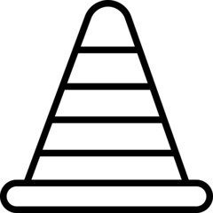 traffic cone icon