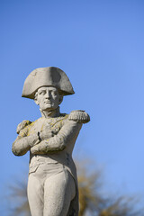 Belgique Wallonie Waterloo statue empereur Napoleon bataille defaite