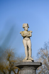 Belgique Wallonie Waterloo statue empereur Napoleon bataille defaite