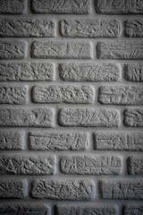 white bricks background