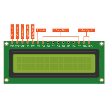 LCD 16x2 Liquid Crystal Display