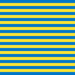 Pattern stripe seamless yellow and blue striped line. Horizontal  stripe abstract background vector.