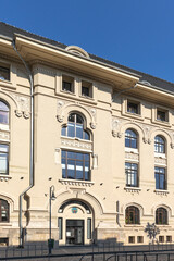 City Hall at the center of city of Bucharest, Romania