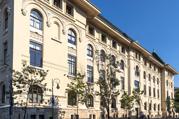 City Hall at the center of city of Bucharest, Romania