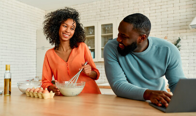 African american family at home