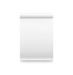 Realistic cloth tag label. Vector illustration isolated on white background. Ready for your design. EPS10.