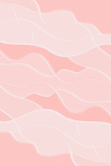 abstrakcyjne tło, fale w delikatnych pastelowych kolorach © meegi