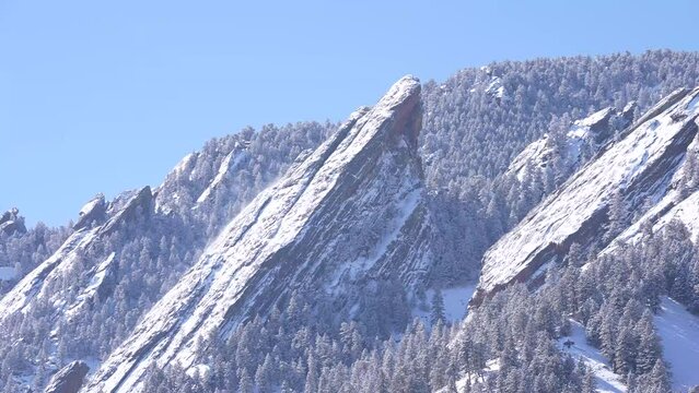 boulder flatirons