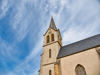 Fototapeta na wymiar Stiftskirche Schildesch in Bielefeld Germany during daylight