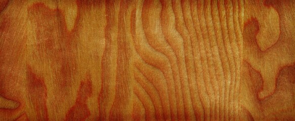The texture of the smooth lacquered surface of the bamboo table.
