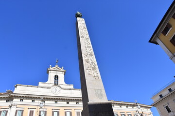 Fototapeta na wymiar Rome, église, statue