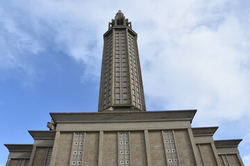 Fototapeta premium Eglise, Le Havre, architecte, Perret