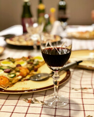 Wine and Pizza