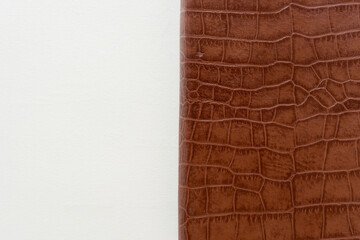 brown leather background