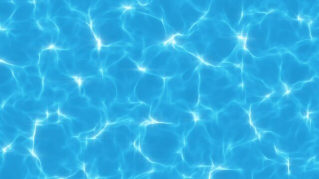 abstract background animation: sea, swimming pool, water (4K, looping)