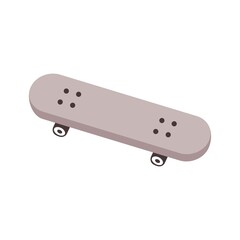 Vector illustration of a skate board for entertainment, perfect for sports advertising