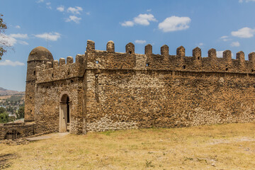 Ruins of the Royal Enclosure in Gondar, Ethiopia